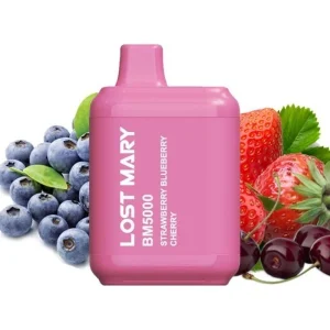 Одноразка Lost Mary Strawberry Blueberry Cherry (Клубника Черника Вишня) BM5000